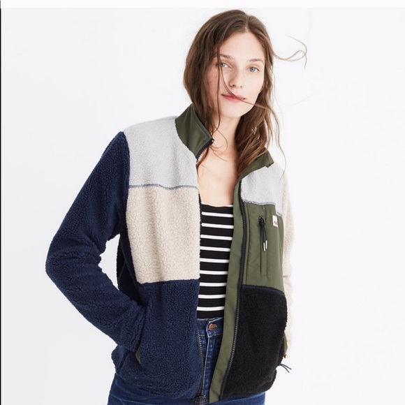 Madewell Jackets & Blazers - Madewell x Penfield colorblocked fleece - NWT